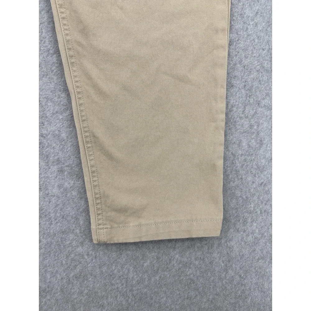 Scotch & Soda The Drift Men's Chino Pants 32x25 Tan Tapered Stretch Cotton